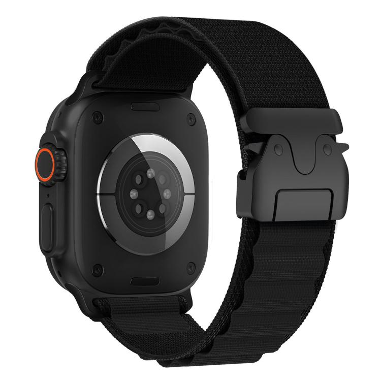 Nylonreim til Watch 46mm / 49mm / 45mm / 44mm - Svart