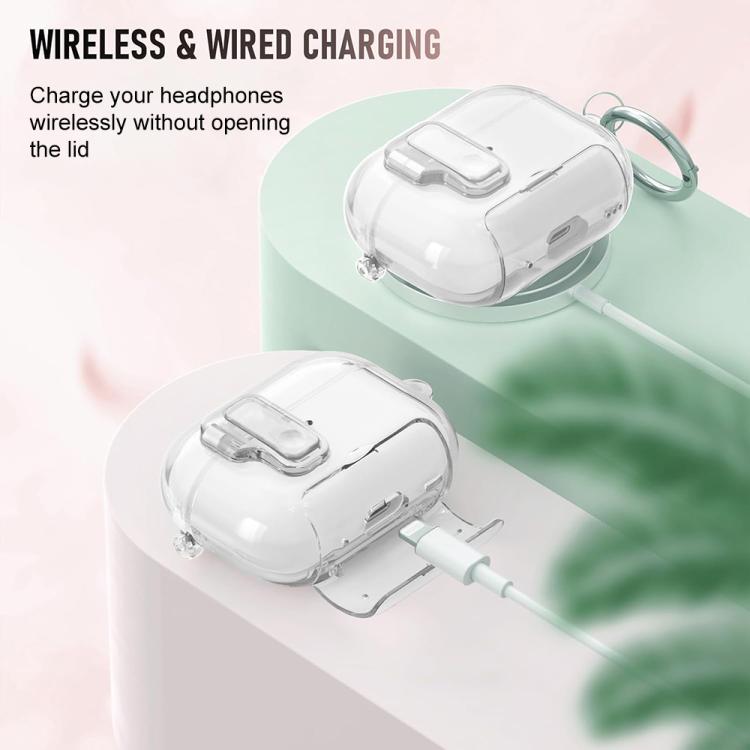 Etui med stativ for AirPods Pro 3 - Transparent