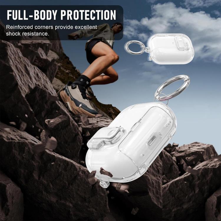 Etui med stativ for AirPods Pro 3 - Transparent
