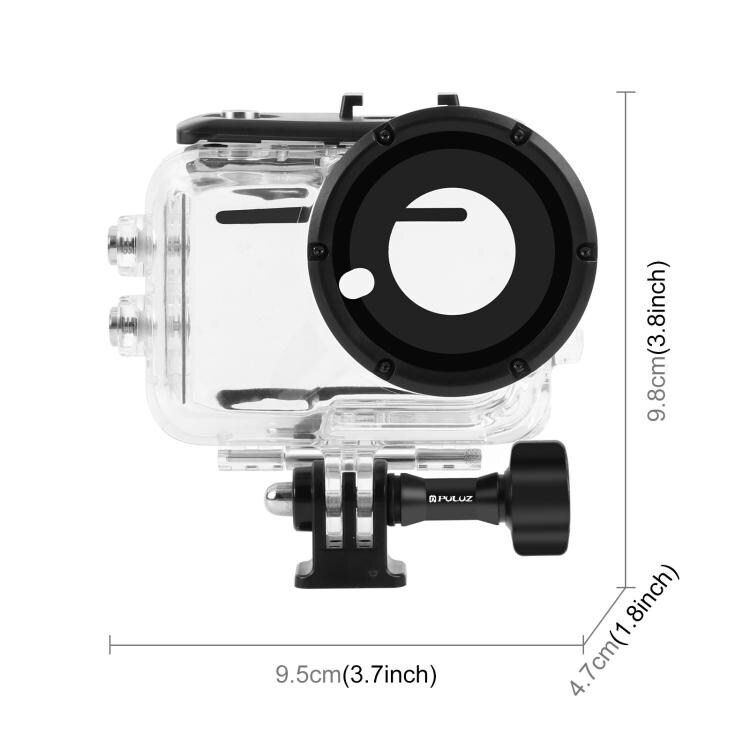 Vanntett kamerahus med 50 meters beskyttelse for Insta360 GO Ultra