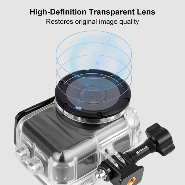 Vanntett kamerahus med 50 meters beskyttelse for Insta360 GO Ultra