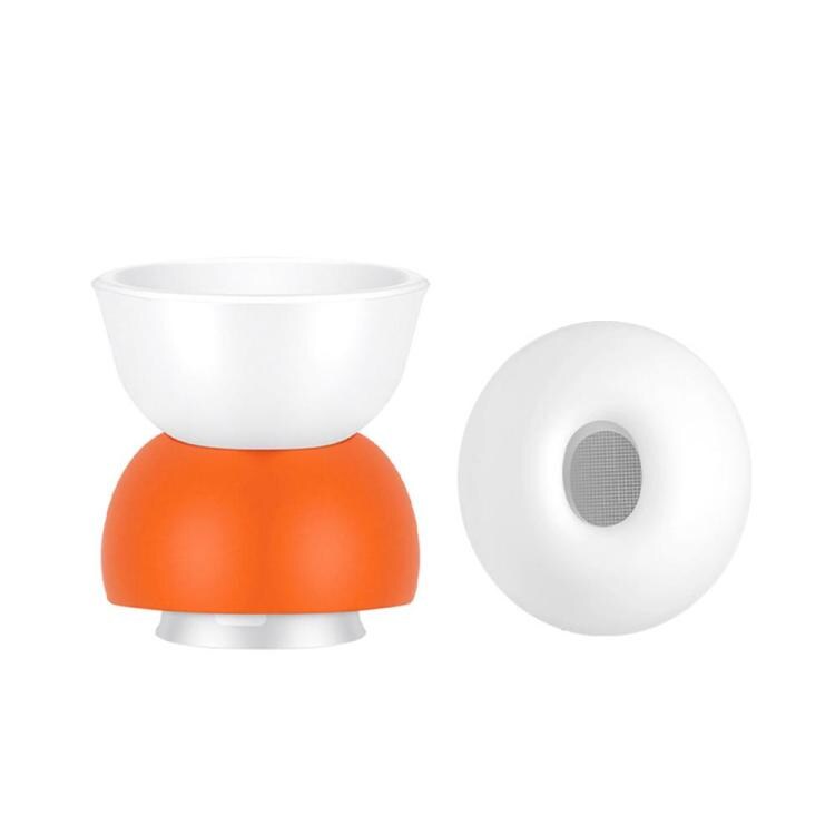 Silikonputer for AirPods Pro 1/2 Størrelse: XS/S/M/L - Hvit/Orange