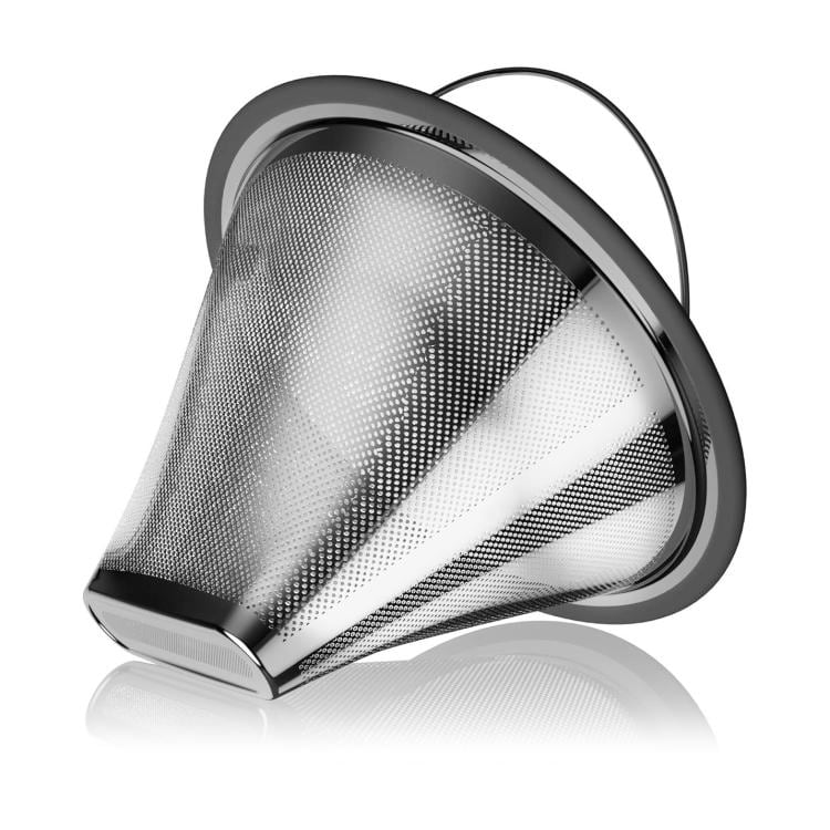 To-lags kaffefilter i rustfritt stål for Moccamaster KBT/KBGV