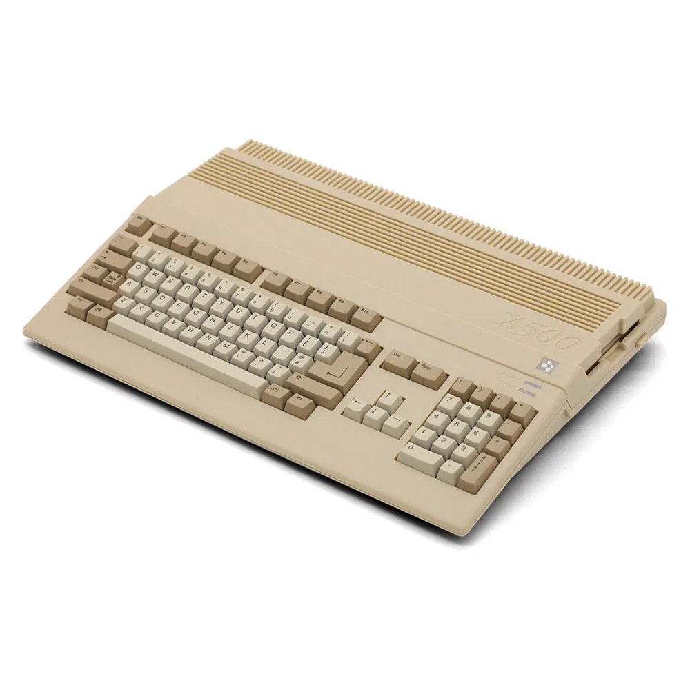 A500 Mini Amiga Retro - spillkonsoll med HDMI og 25 innebygde spill