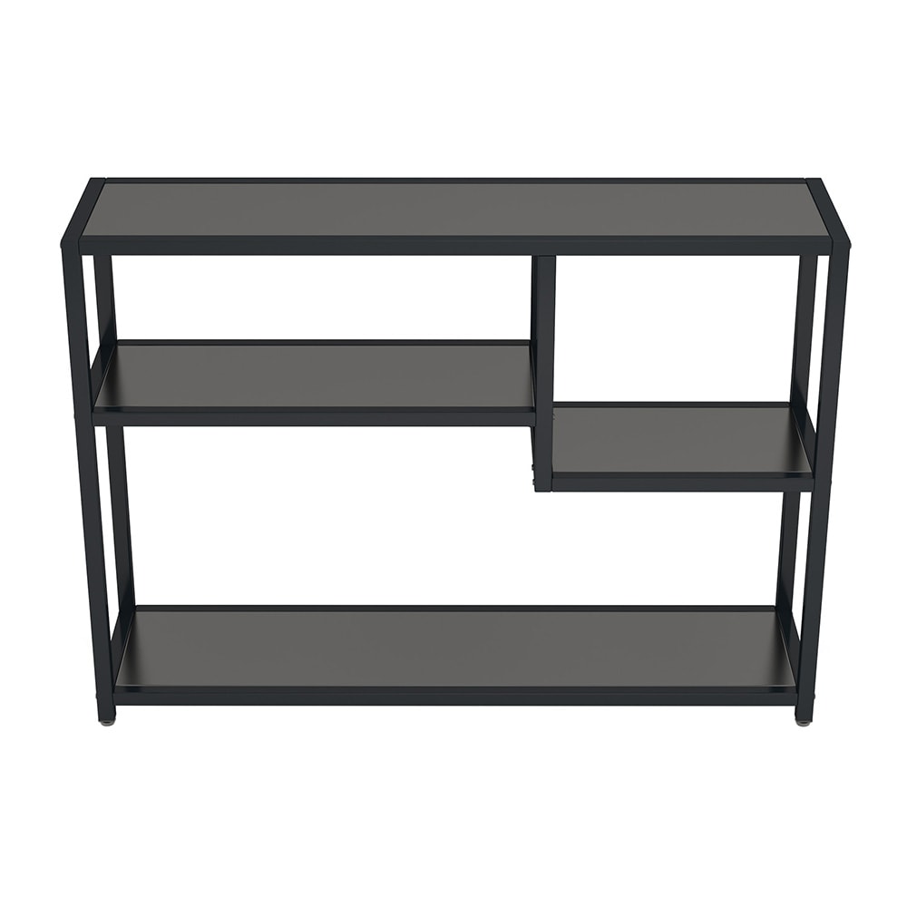 Konsollbord / avlastningsbord / sidebord med hyller i industriell design