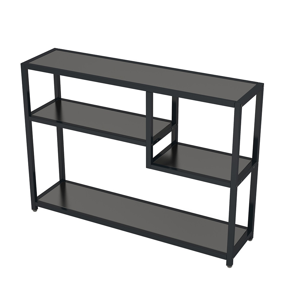 Konsollbord / avlastningsbord / sidebord med hyller i industriell design