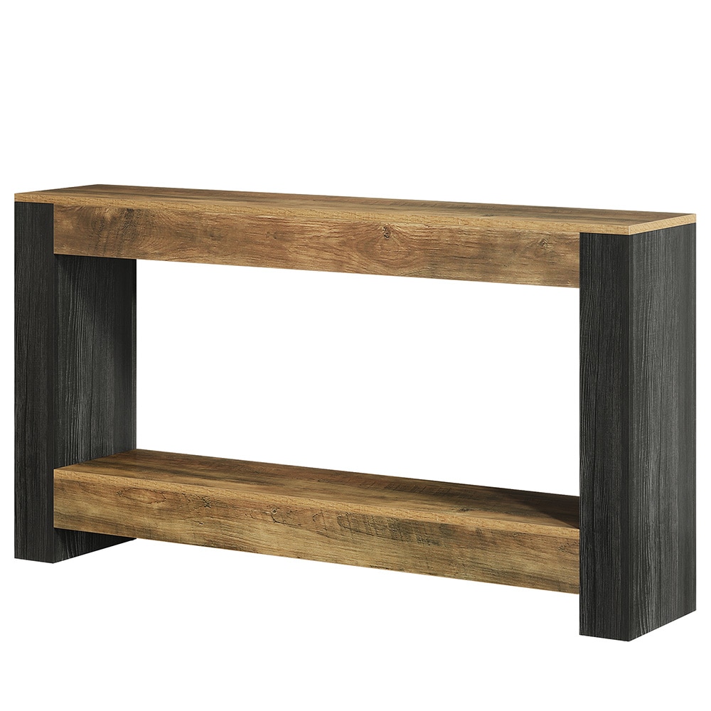 Konsollbord / hallbord / sidebord / avlastningsbord 160cm i landlig stil med hylle