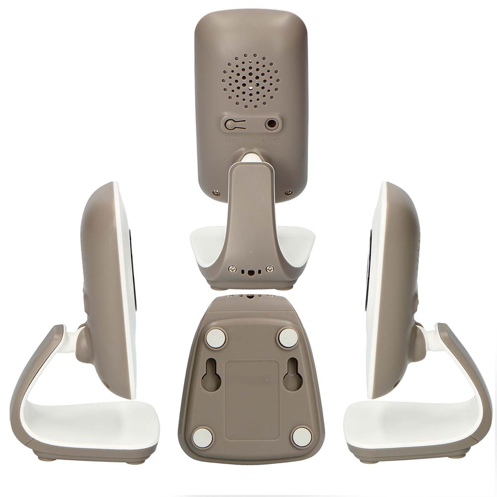 Alecto tilleggskamera til DVM71 babymonitor med nattsyn, 2,4 GHz FHSS og rekkevidde på opptil 300 m