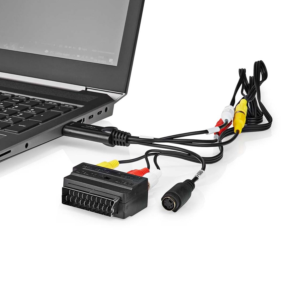 Nedis Video Grabber - digitaliserer analoge videoopptak via USB 2.0