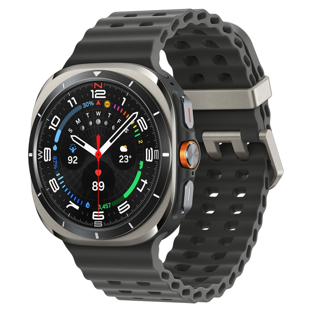Samsung Galaxy Watch Ultra LTE 47 mm Titanium Silver Grade A renovert smartklokke