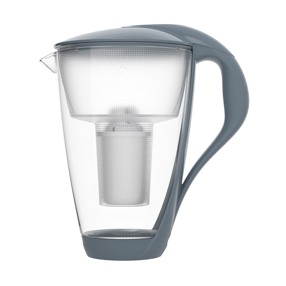 Dafi glassfilterkanne 2L - grå