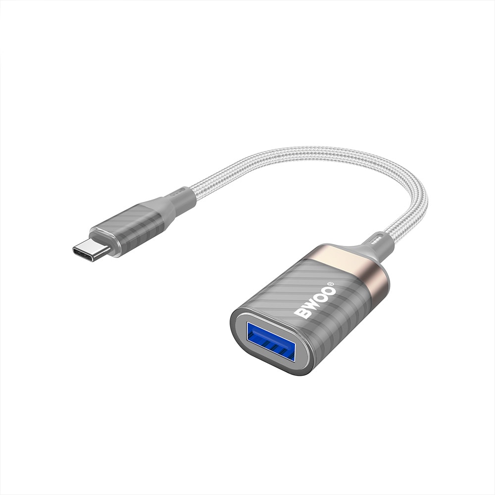 BWOO USB-C til USB-A-adapter, 18 cm