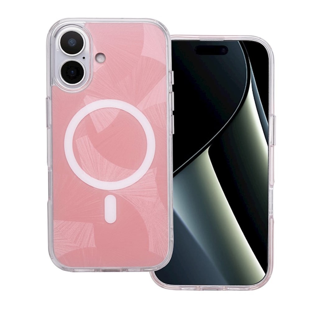 Baksiden med MagSafe for iPhone 17 - Rosa