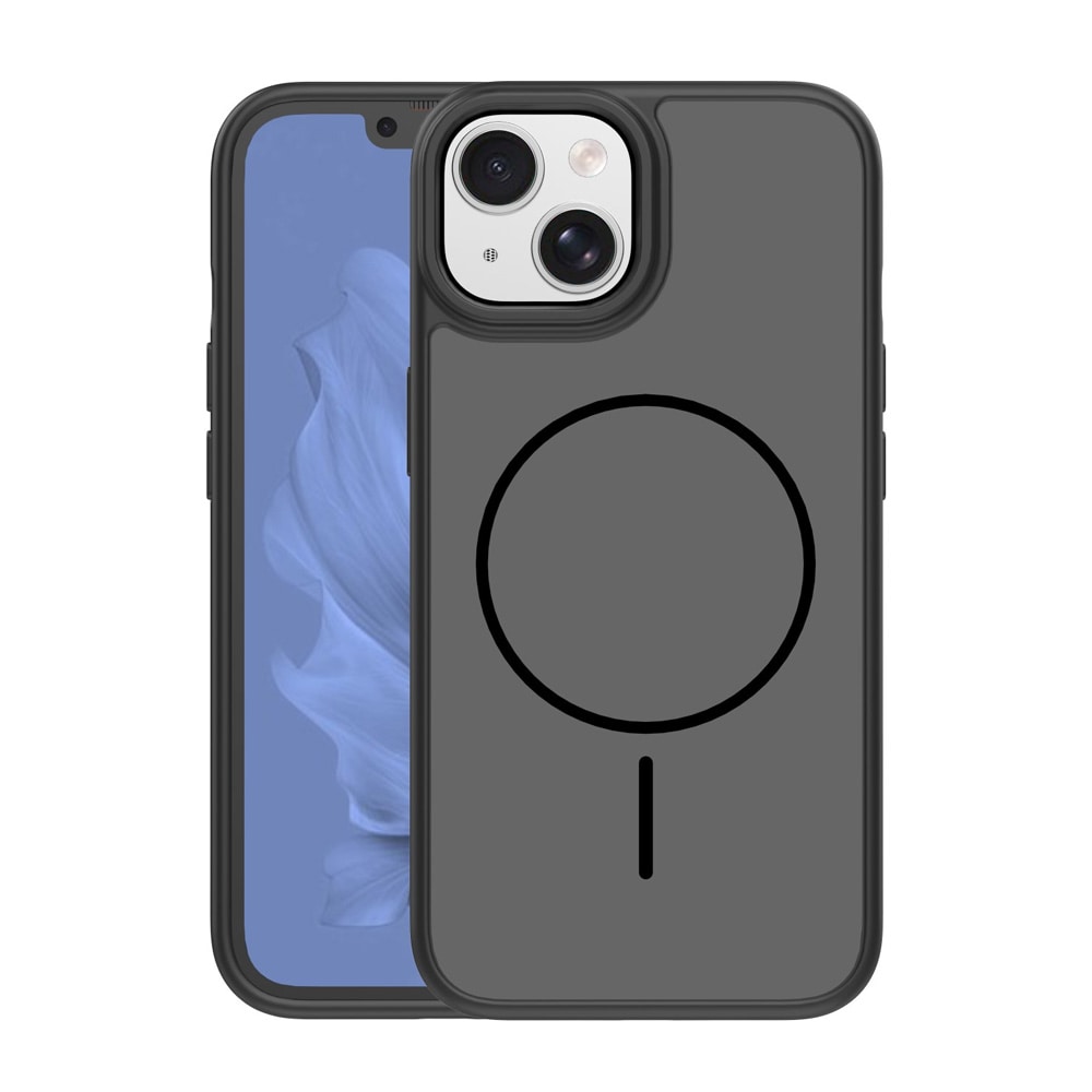 Tynt bakdeksel med MagSafe for iPhone 13 - Svart