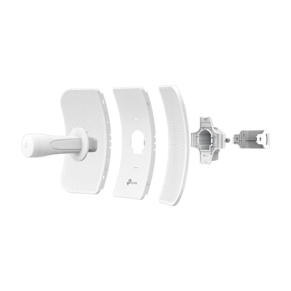 TP-Link CPE710 retningsantenne for utendørs bruk / 5 GHz WiFi-bro / 23 dBi Cassegrain-antenne / IP65 langdistanselenke