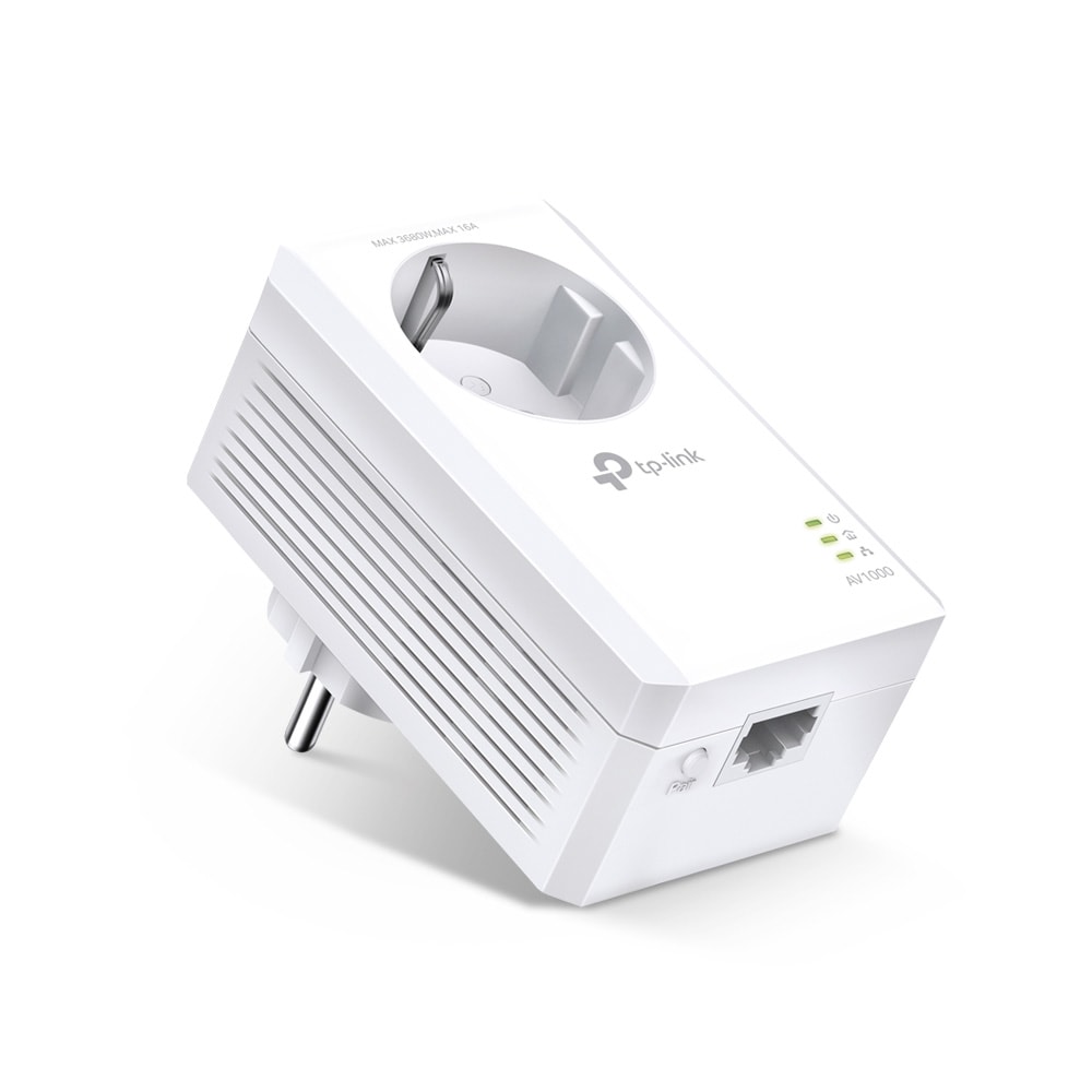 TP-Link TL-PA7017P AV1000 Gigabit Powerline-adapter med gjennomkobling