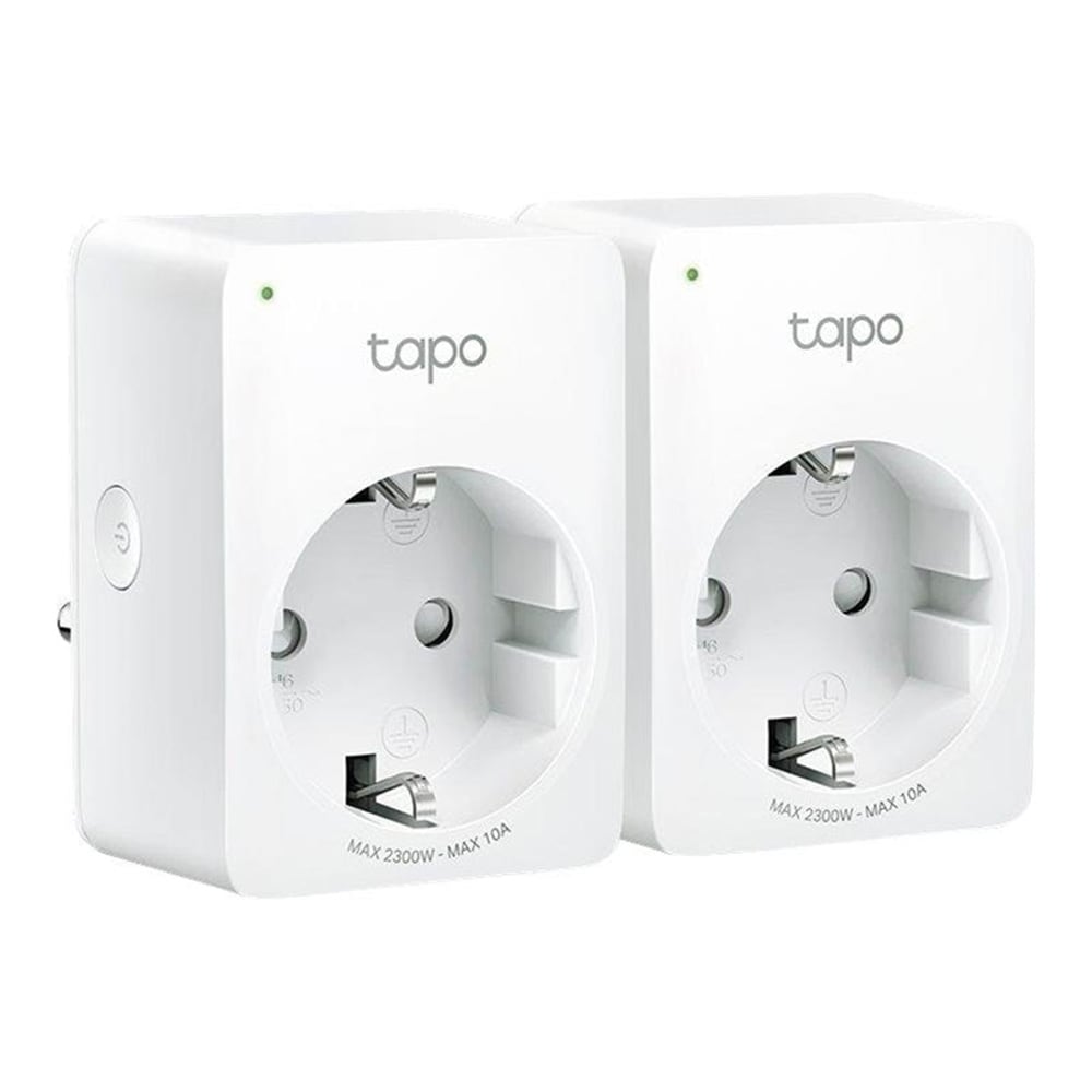 TP-Link Tapo P100 smartplugg 2-pakning WiFi 2,4 GHz