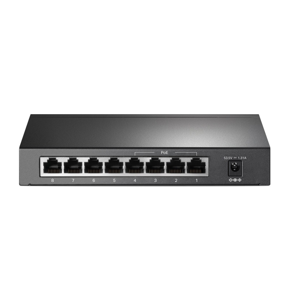 TP-LINK TL-SF1008P V5 8-ports Fast Ethernet-svitsj med PoE 10/100 Mbps