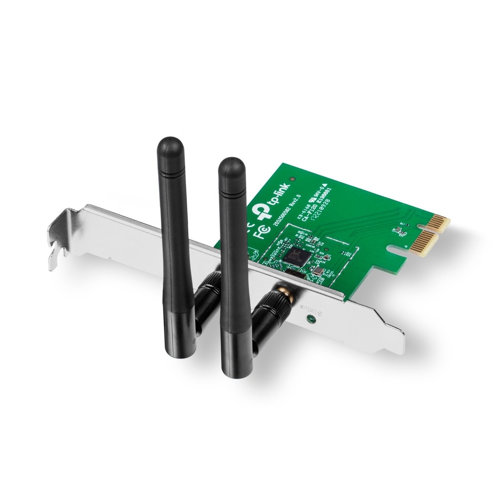 TP-LINK TL-WN881ND trådløst nettverkskort / WiFi-adapter Mini PCIe / 300 Mbit/s / 802.11n