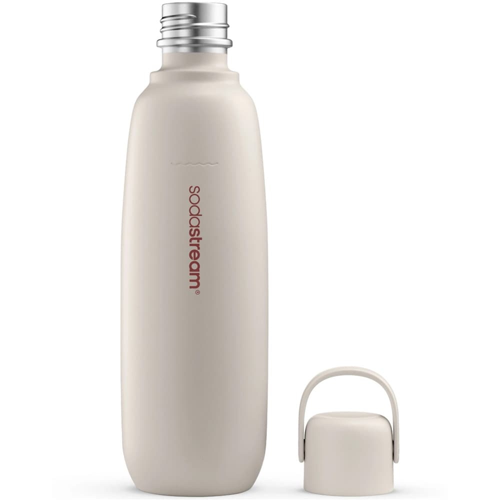 SodaStream Fizz & Go Cool-flaske 0,9 L / isolert kullsyreflaske / flaske i rustfritt stål