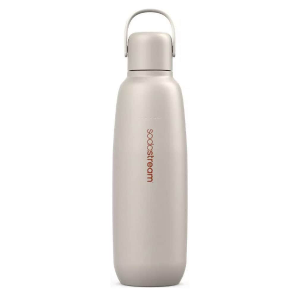 SodaStream Fizz & Go Cool DWS flaske 0,9 liter - rustfritt stål