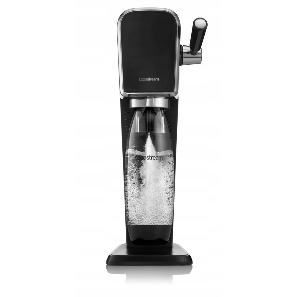 SodaStream Art™ kullsyremaskin svart / sodamaskin med Quick Connect-sylinder / 43 cm