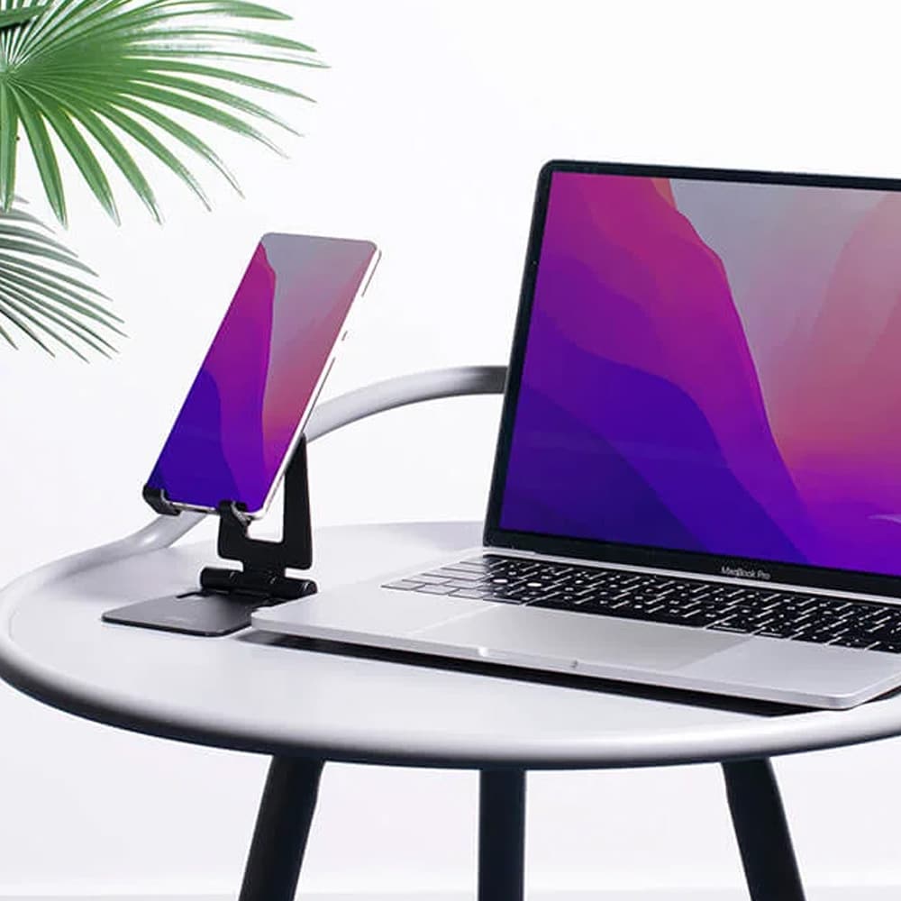 Desire2 Justerbar bordholder for smarttelefon - Svart