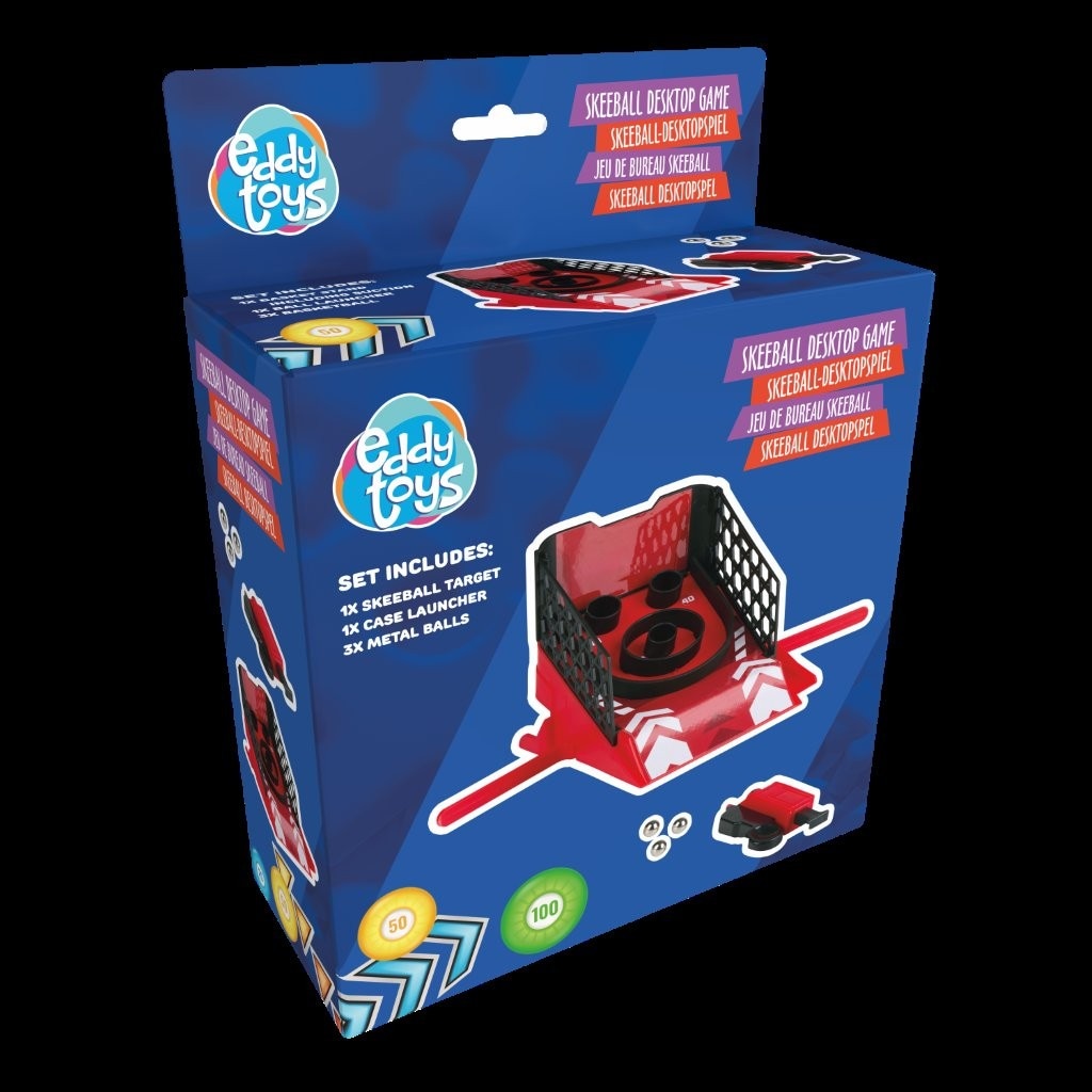 Skeeball brettspill / skrivebordsspill / miniarkadespill