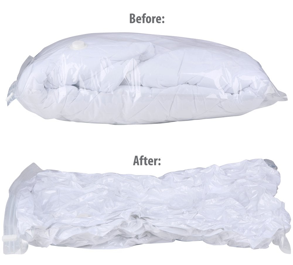 Vakuumpose 33x23 cm / vakuumoppbevaringspose for klær / plassbesparende oppbevaringspose / gjenbrukbar vakuumpose