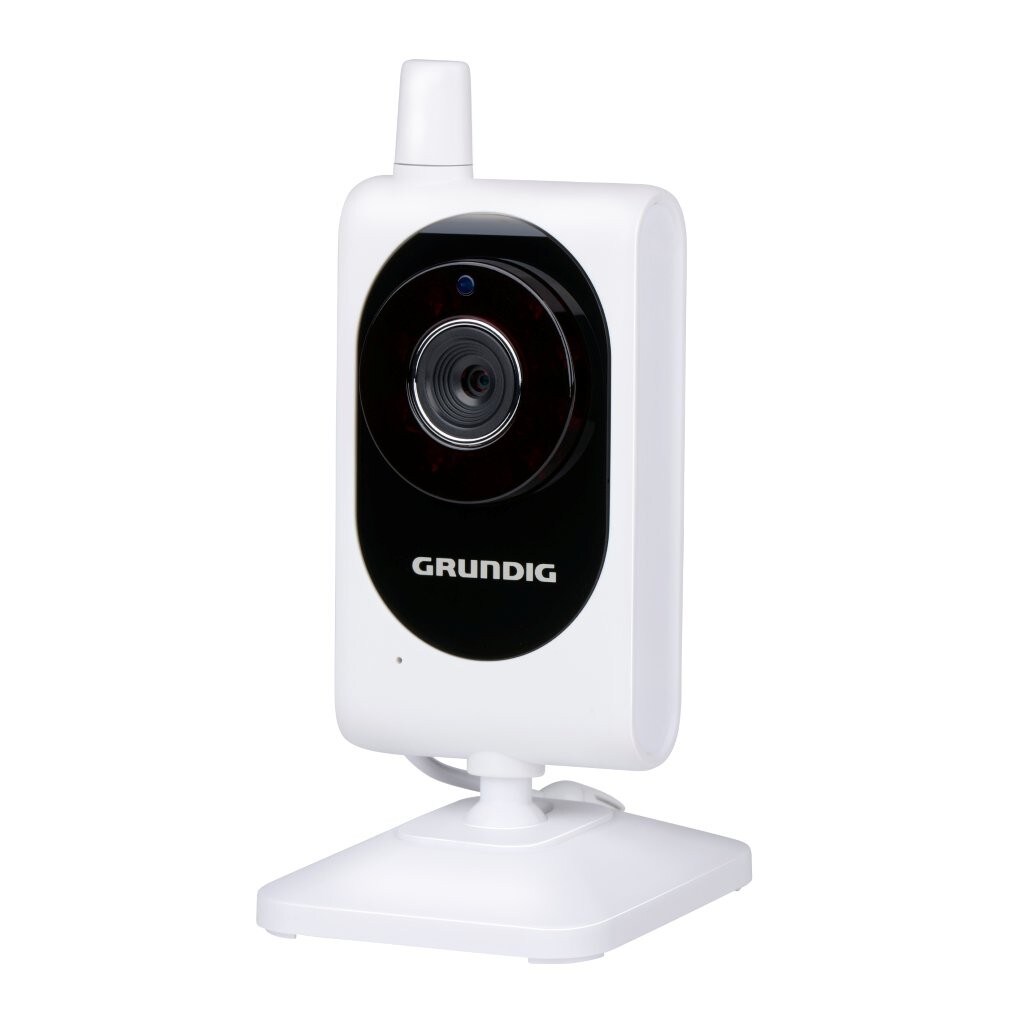 Grundig trådløs babycall med kamera 2,4" / videobabycall med nattsyn / babymonitor med toveiskommunikasjon