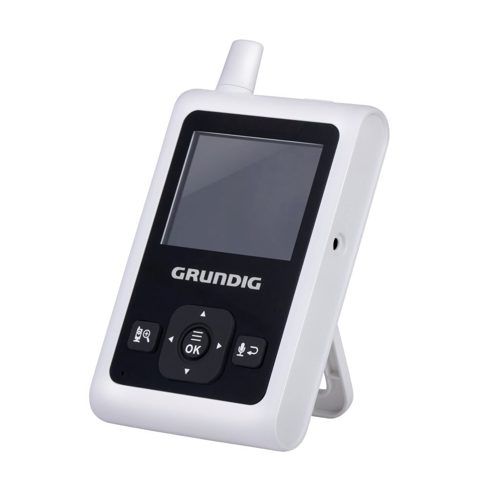 Grundig trådløs babycall med kamera 2,4" / videobabycall med nattsyn / babymonitor med toveiskommunikasjon