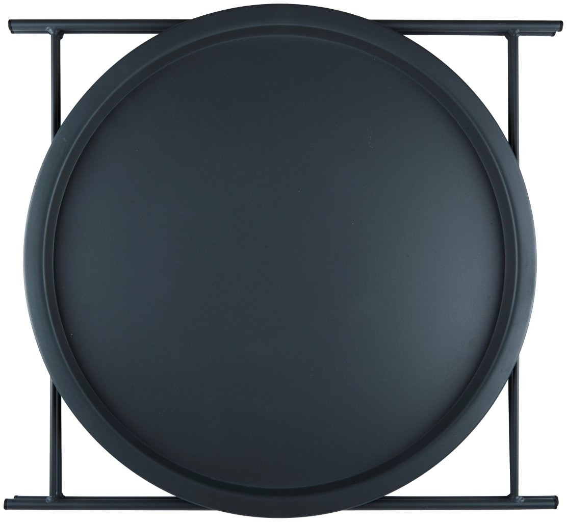 Rundt sidebord 46 cm svart / Articasa sidebord Ø46 x 50 cm / rundt sidebord