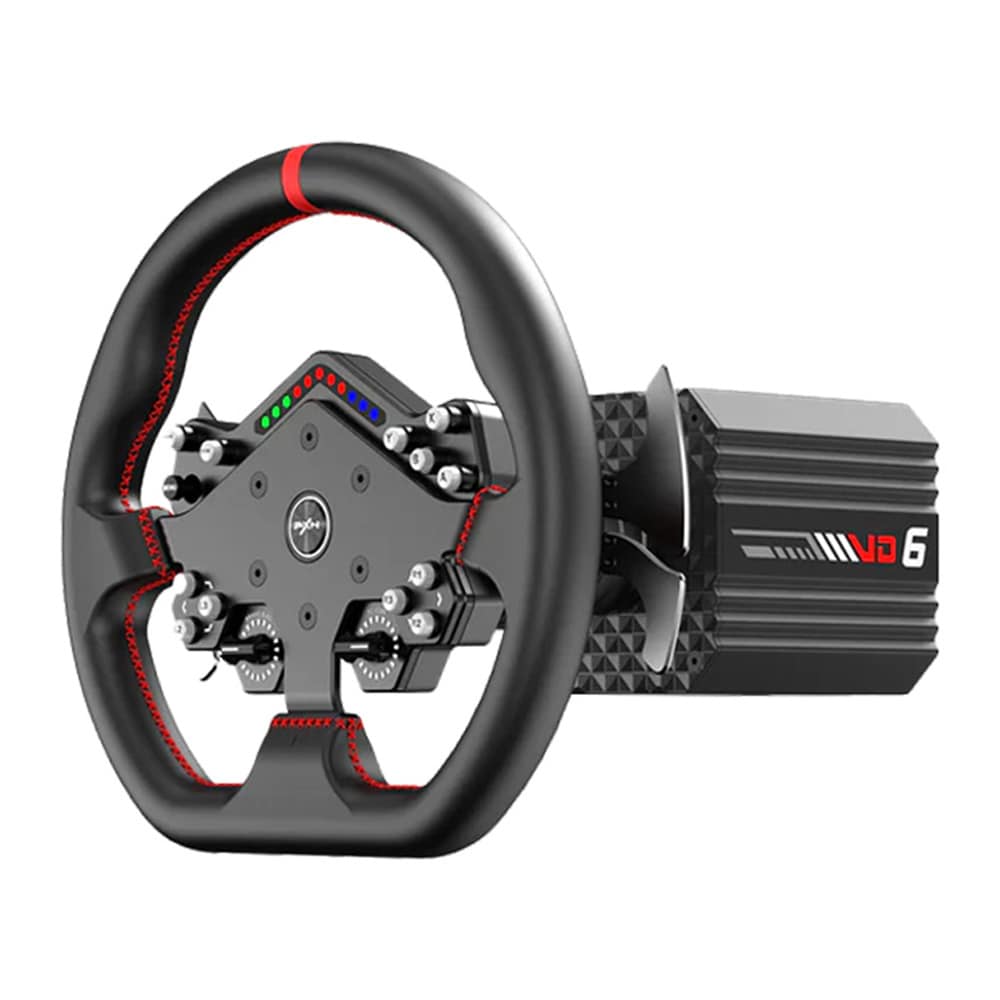 PXN VD6 Bundle DBT racingsimulatorsett / Direct Drive-ratt med pedaler / 6 Nm simracing-sett til PC