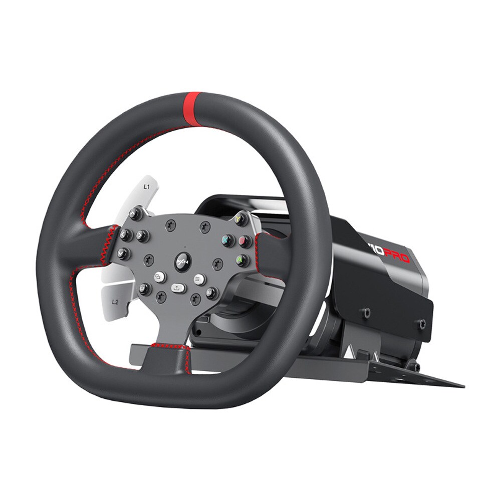 PXN V10 Ultra racingsett / Direct Drive-ratt med justerbare pedaler / simracing-utstyr til PC, PS4 og Xbox