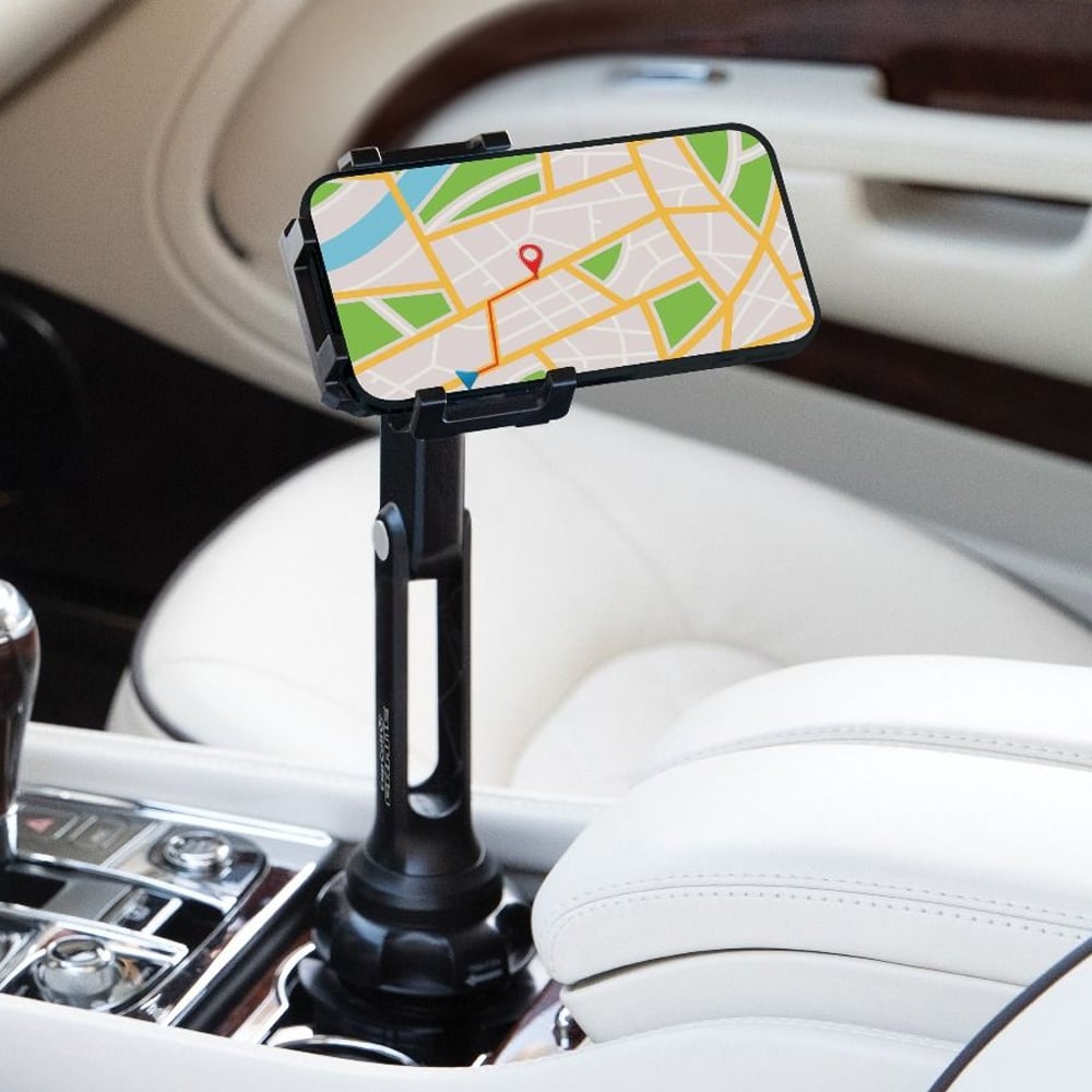 Mobiltelefonholder / telefonholder / holder for bilkoppholder med 360° rotasjon