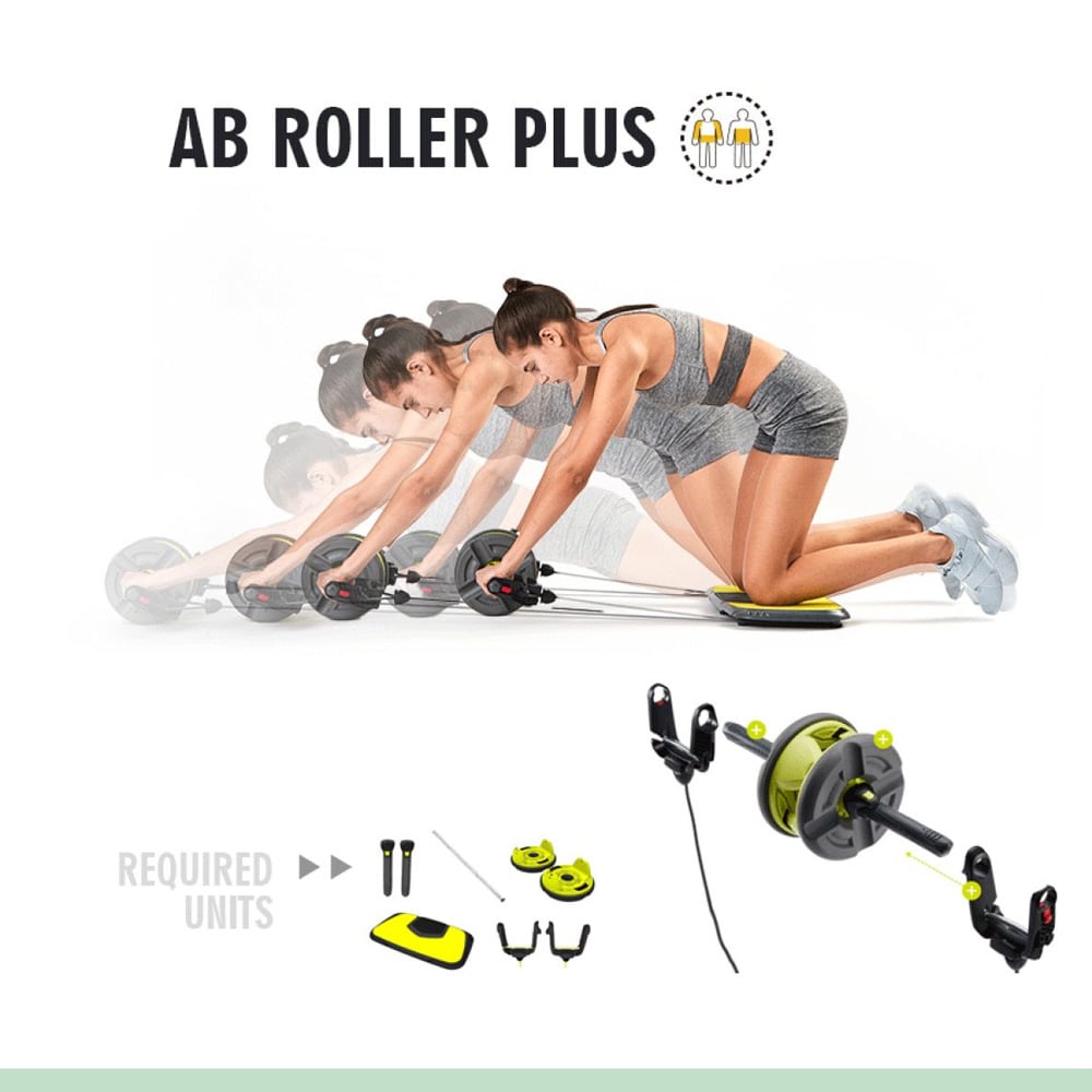 Wonder Core 10-i-1 treningssett / multifunksjonelt hjemmegym / kompakt treningssystem for hele kroppen