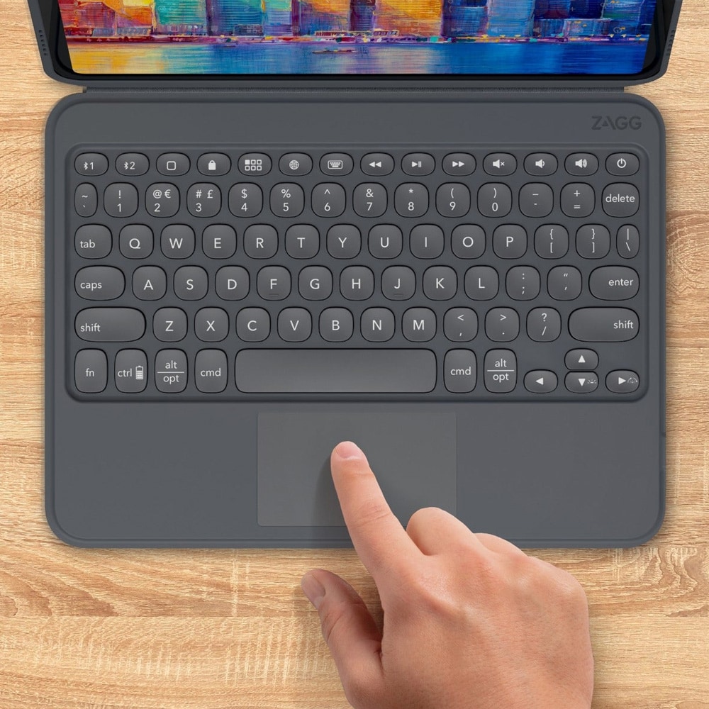 Zagg Pro Keys iPad 10,2" 7., 8. og 9. generasjon / tastaturetui med styreflate / Bluetooth