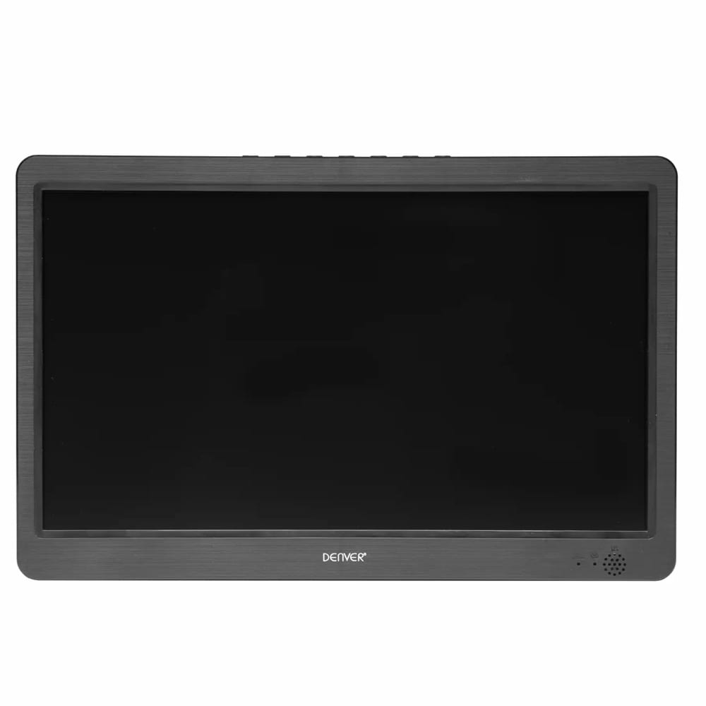 Denver 10,1" LED-TV med DVB-T2 og 12 V-adapter / batteridrevet TV til bil, bobil og campingvogn