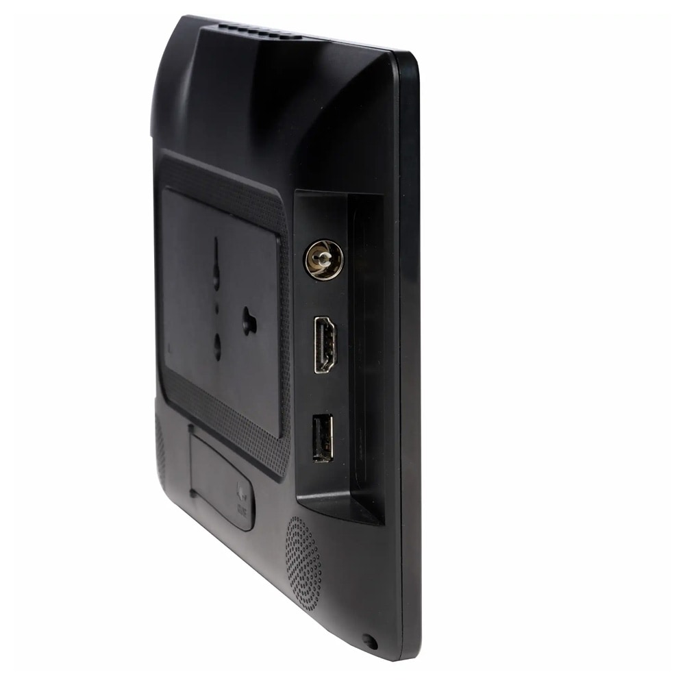 Denver 10,1" LED-TV med DVB-T2 og 12 V-adapter / batteridrevet TV til bil, bobil og campingvogn