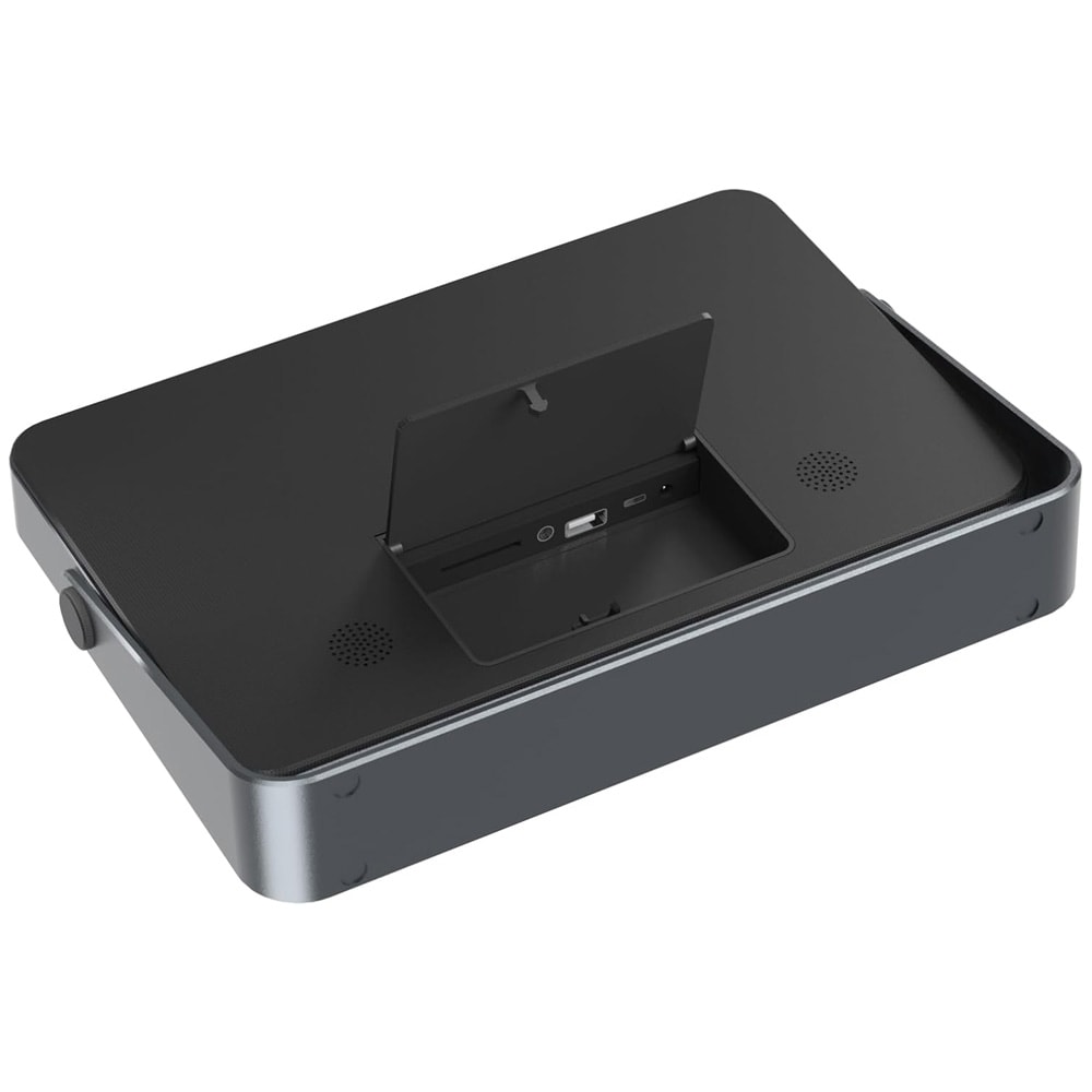 Kodak WiFi fotoramme 10" FHD / grå digital bilderamme med appdeling / 32 GB multimedieskjerm med oppladbart batteri