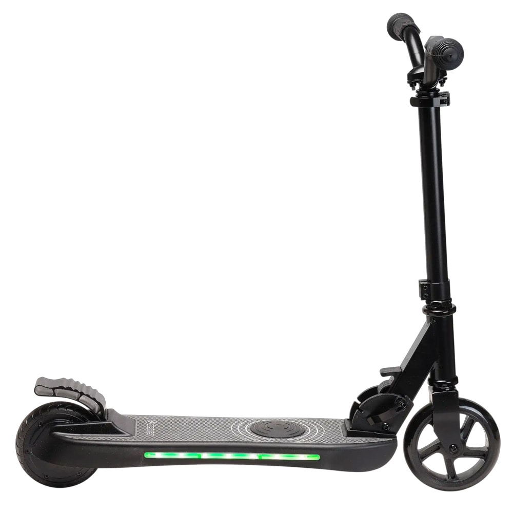 Denver SCK-5500B elektrisk sparkesykkel for barn / elsparkesykkel / barnescooter med LED-hjul / 10 km/t