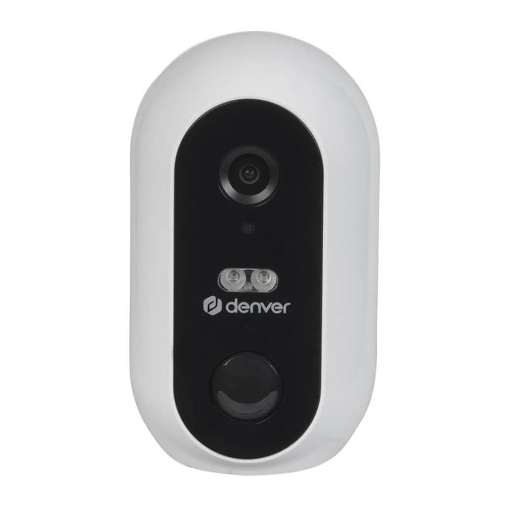 Denver WiFi-overvåkningskamera 1080p / batteridrevet utendørskamera / smart IP-kamera med bevegelsessensor