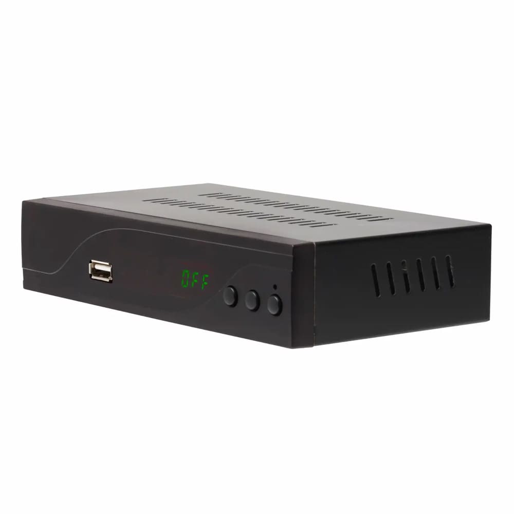Denver DVBC-120 DVB-C-mottaker MPEG-4 HD / kabel-TV-mottaker / digital TV-boks med USB-opptak