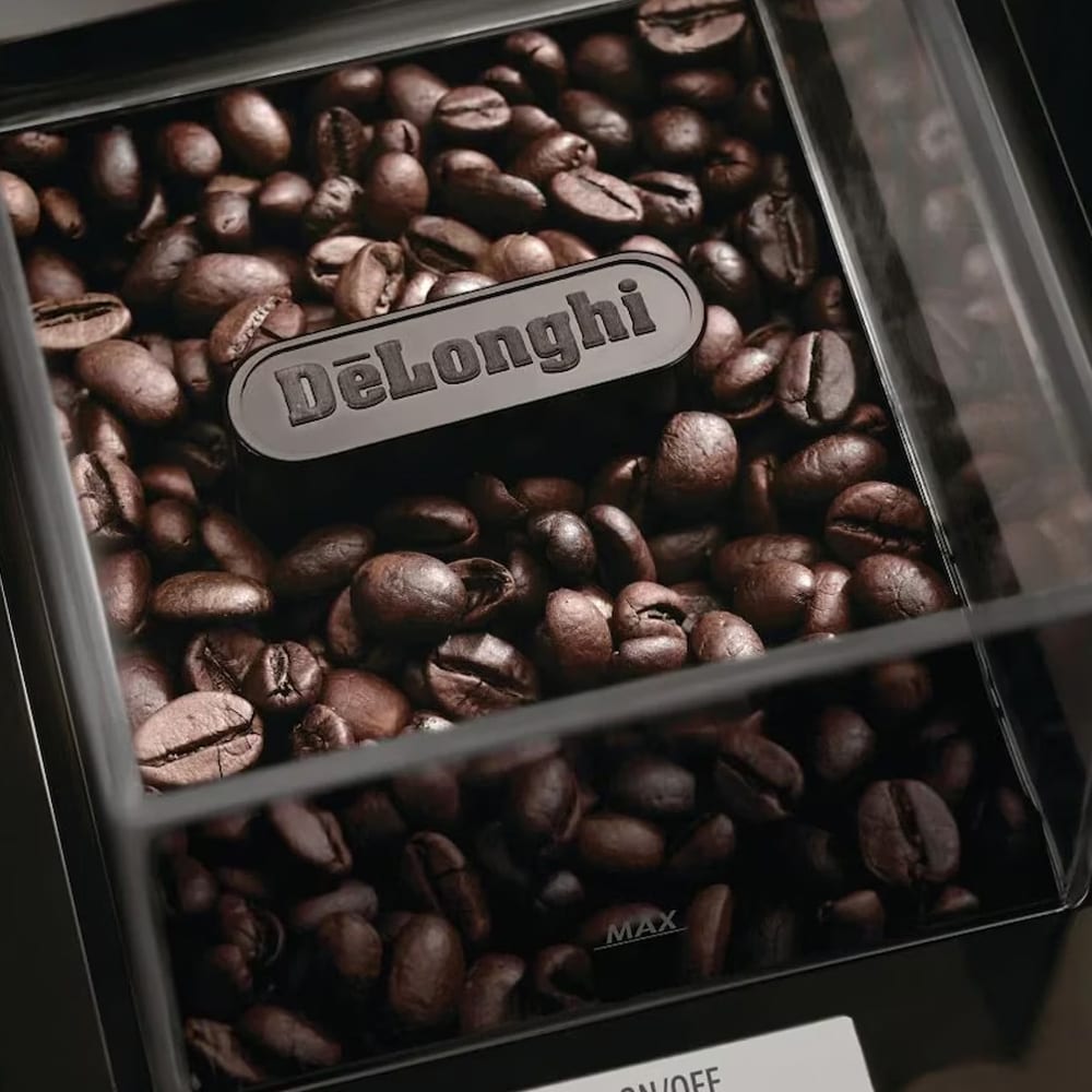 DeLonghi KG79 elektrisk kaffekvern – kaffebønnekvern med justerbar malingsgrad / bønnekvern