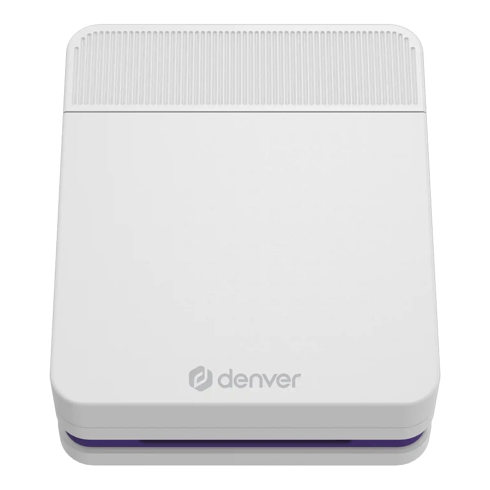 Denver mobil blekkskriver / bærbar fotoskriver Bluetooth 5.2 / 600 dpi fargeskriver / utskrift fra smarttelefon