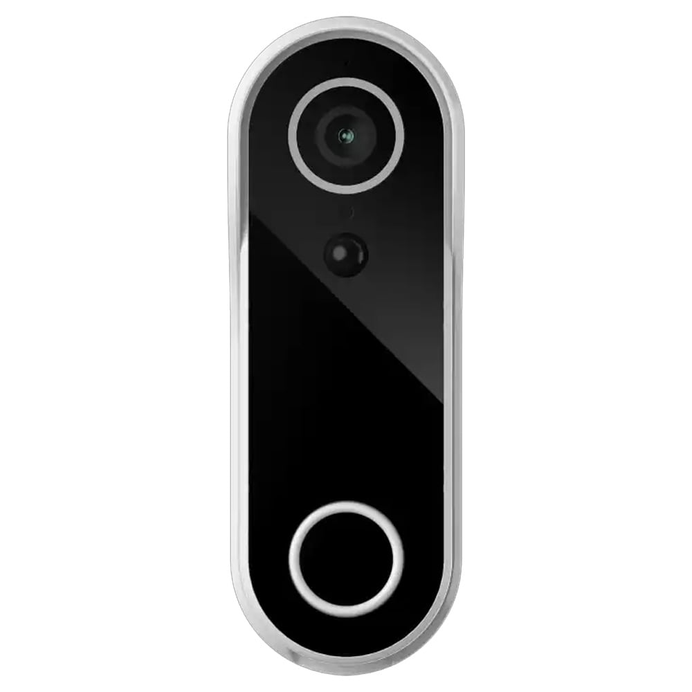 Denver smart dørklokke med video / trådløs ringeklokke med kamera / QHD-dørkamera med toveis lyd og nattsyn