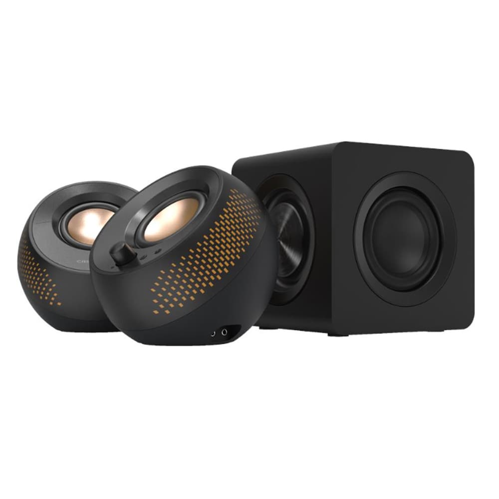 Creative 2.1-høyttalersystem med subwoofer – data-høyttalere med Bluetooth, USB-C og RGB
