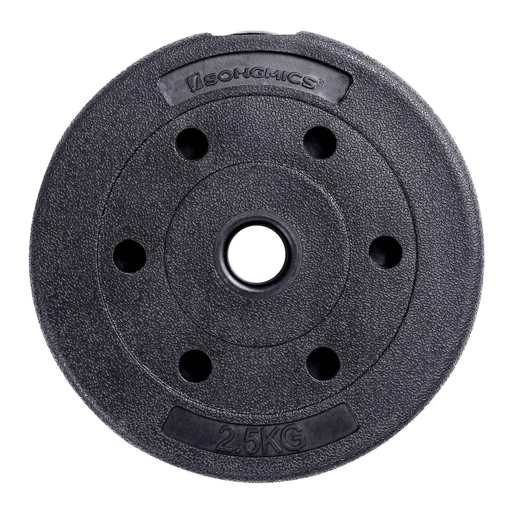 Justerbart manual- og vektstangsett 20 kg / 2-i-1 manualsett med vektskiver / treningssett til styrketrening hjemme
