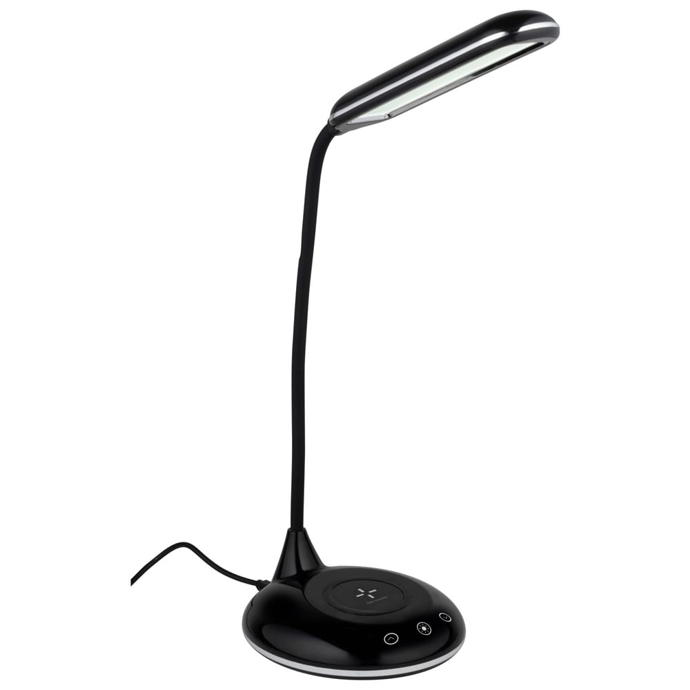 Grundig LED-lampe med 10 W trådløs lading / skrivebordslampe / dimbar lampe med berøringskontroll