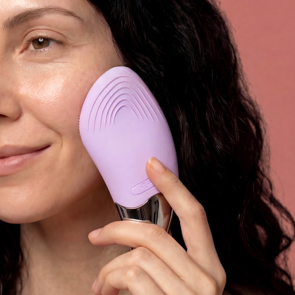 Elektrisk ansiktsrensebørste – sonisk børste / ansiktsbørste / rensebørste